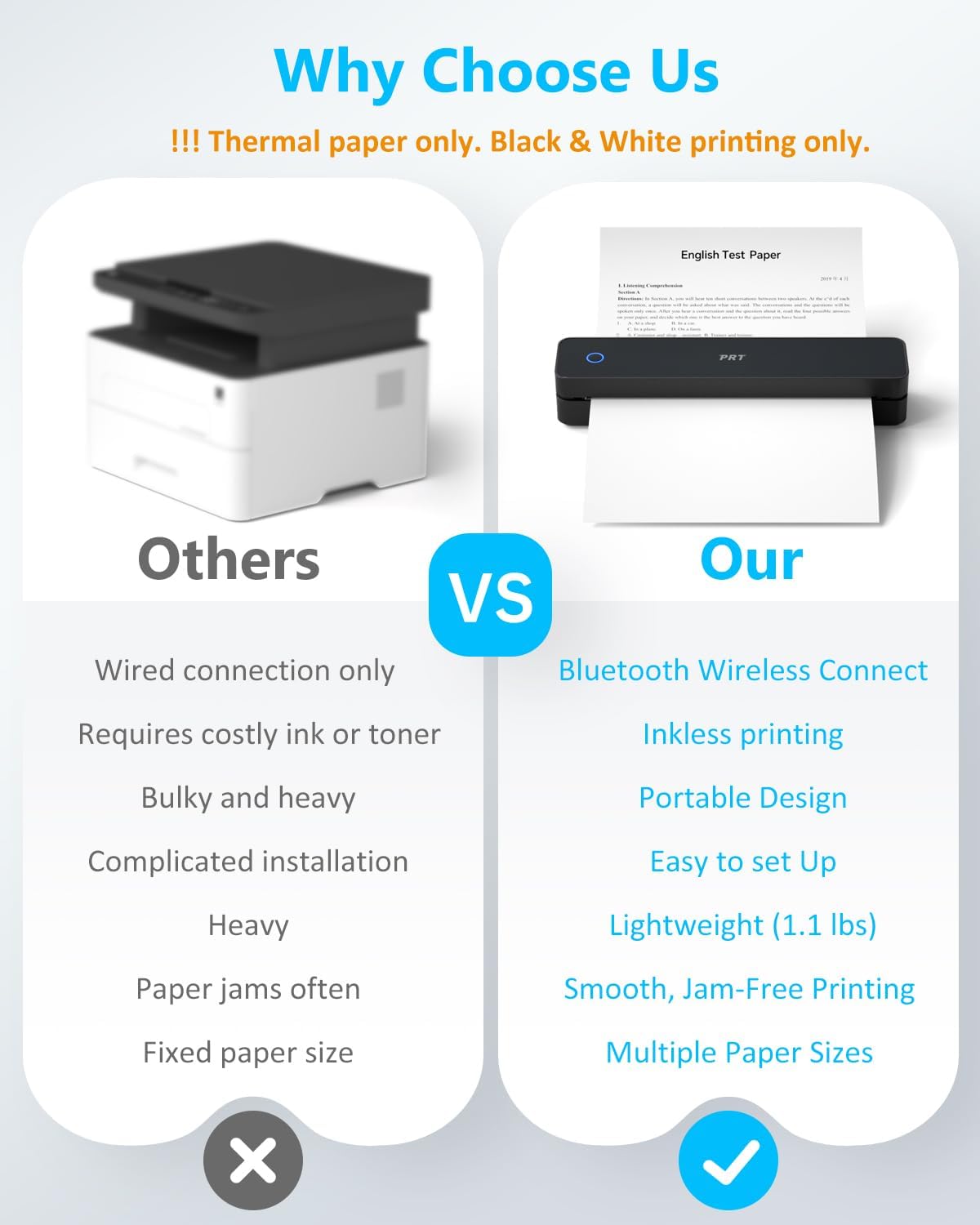 **Ultra-Portable Inkless Printer™** Alura