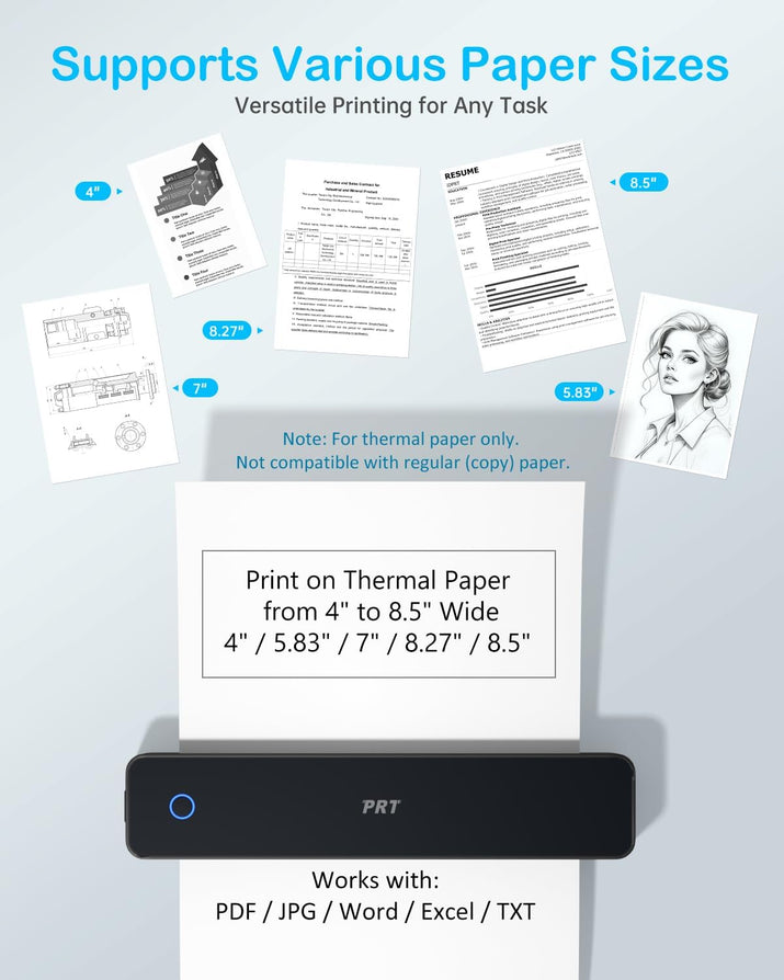 **Ultra-Portable Inkless Printer™** Alura