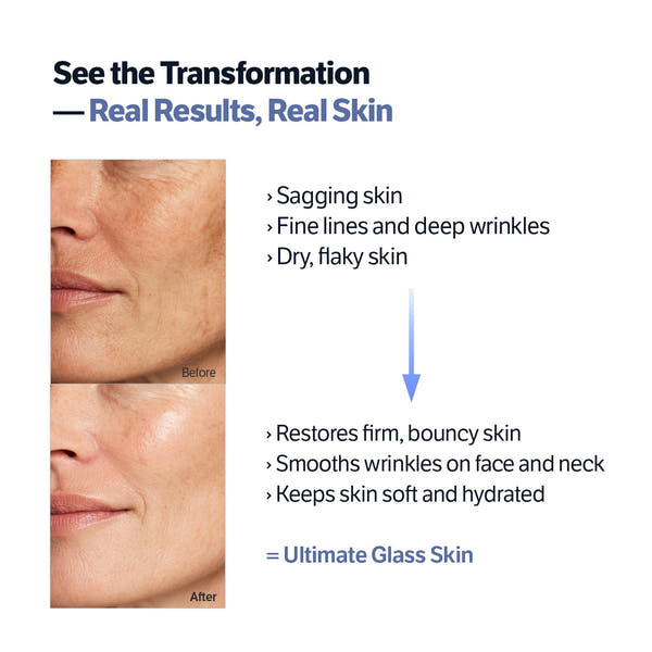 SUNGBOON EDITOR Deep Collagen Retinol Power Boosting Capsule Face & Neck Cream | Microneedling, White Spicules, Skin Firming, Hydration for Dry Skin, Wrinkles, Face Moisturizer, 1.69 fl.oz Alura