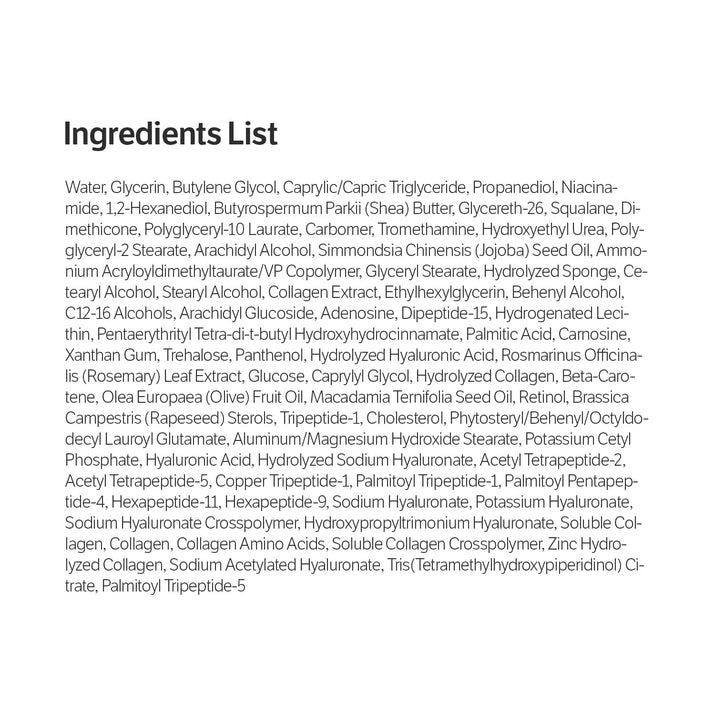 SUNGBOON EDITOR Deep Collagen Retinol Power Boosting Capsule Face & Neck Cream | Microneedling, White Spicules, Skin Firming, Hydration for Dry Skin, Wrinkles, Face Moisturizer, 1.69 fl.oz Alura