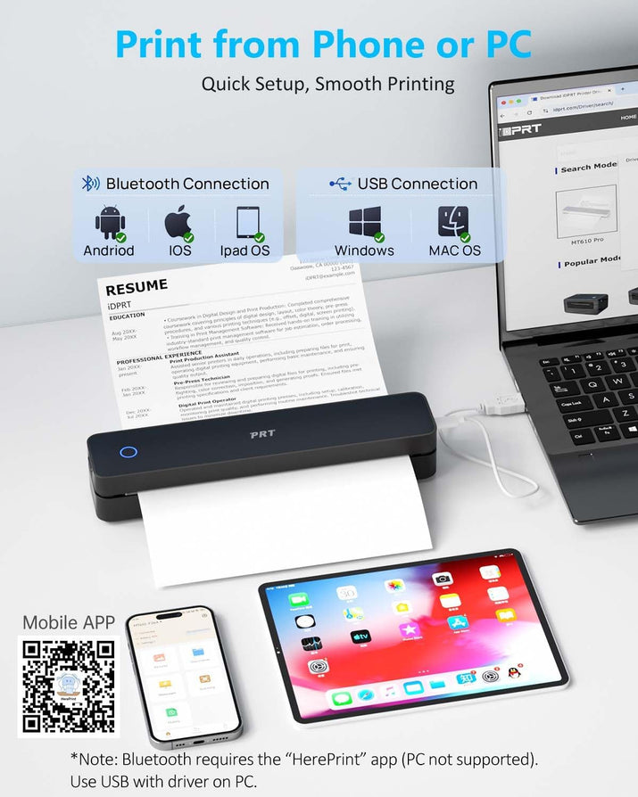 **Ultra-Portable Inkless Printer™** Alura