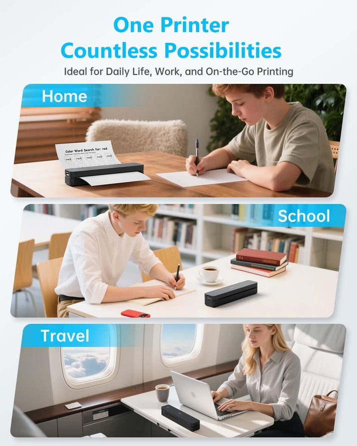 **Ultra-Portable Inkless Printer™** Alura