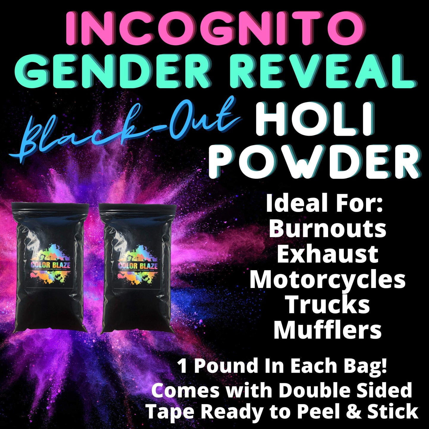 Gender Reveal Powder 2 lbs Alura